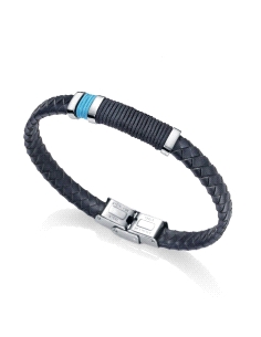 PULSERA VICEROY CABALLERO PIEL TRENZADA Y CORDON 6453P01013                                         