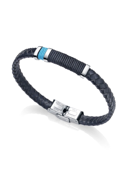 PULSERA VICEROY CABALLERO PIEL TRENZADA Y CORDON 6453P01013                                         