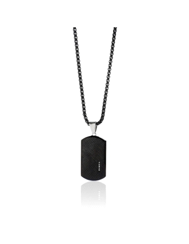 CADENA DUWARD TREND ACERO CABALLERO PLACA DT3505.02                                                 