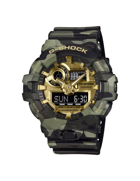 RELOJ CASIO G-SHOCK CABALLERO GA-700CMG-3AER                                                        