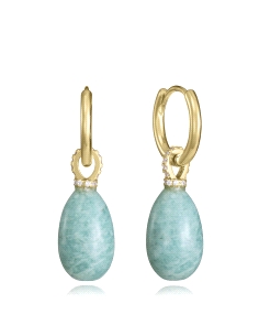 PENDIENTES VICEROY SEÑORA PLATA BAÑO ORO PIEDRAS 13269E100-92                                       