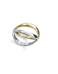 ANILLO VICEROY SEÑORA ACERO E IP DORADO TALLA 14 15208A01419                                        