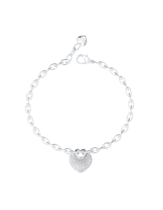 PULSERA GUESS SEÑORA ACERO CRAZY IN LOVE JUBB05214JWRHS                                             