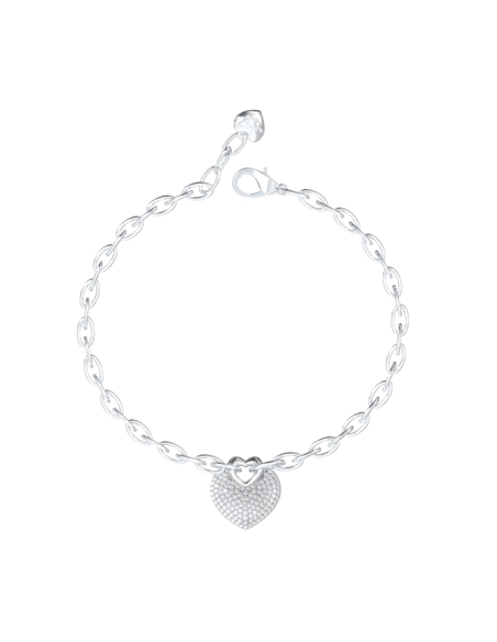 PULSERA GUESS SEÑORA ACERO CRAZY IN LOVE JUBB05214JWRHS                                             