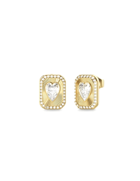 PENDIENTES GUESS ACERO SEÑORA CRYSTAL LOVE JUBE06357JWYGT-U                                         