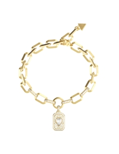PULSERA GUESS SEÑORA ACERO CRYSTAL LOVE JUBB06348JWYGS                                              