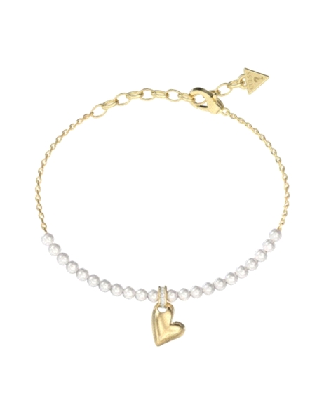 PULSERA GUESS SEÑORA ACERO GOLDEN LOVE JUBB06455JWYGS                                               