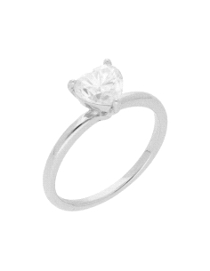 ANILLO BRIZZLING PLATA CON DIAMANTE MOISSANITA TALLA 14 BMR2013.14                                  