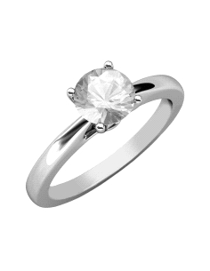ANILLO BRIZZLING PLATA CON DIAMANTE MOISSANITA TALLA 12 BMR005.12                                   