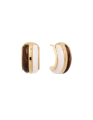 PENDIENTES VIDAL&VIDAL MINI CAMEL CON ACETATO Y RESINA X48634                                       
