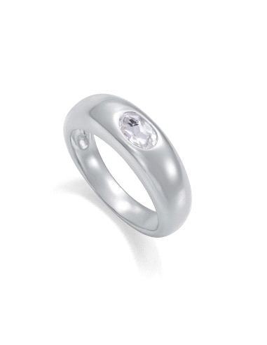 ANILLO VICEROY SEÑORA ACERO CHAPADO PLATA TALLA 16 14458A01600                                      