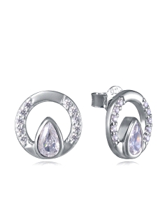 PENDIENTES VICEROY SEÑORA PLATA Y CIRCONITAS 9173E000-30                                            
