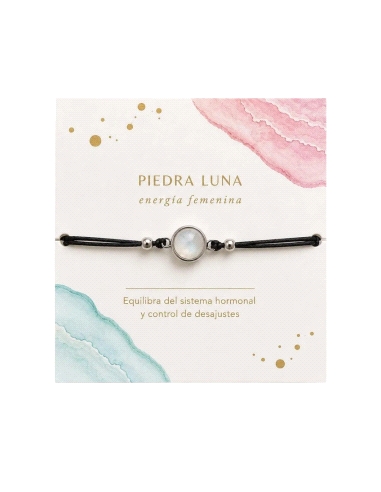 PULSERA THAIBA PLATA PIEDRA LUNA                                                                    