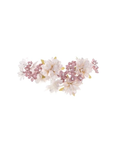 TOCADO DULCE MARFIL ROSA