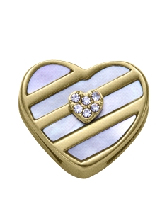 MOTIVO VICEROY SEÑORA ACERO IP DORADO MADREPERLA CORAZON 14417M01012                                