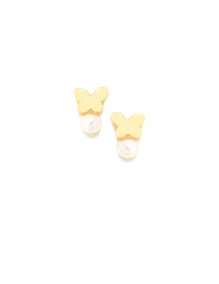 PENDIENTES AGATHA RUIZ DE LA PRADA ACERO MINICHUSQUIS MARIPOSA A022CHU                              