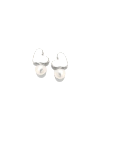 PENDIENTES AGATHA RUIZ DE LA PRADA ACERO MINICHUSQUIS CORAZON A016CHU                               