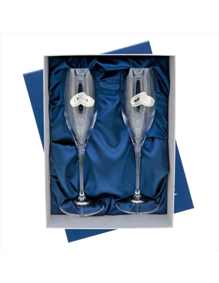 ESTUCHE COPAS CONMEMORATIVAS CRISTAL ALIANZAS