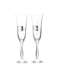 ESTUCHE COPAS CONMEMORATIVAS CRISTAL ALIANZAS