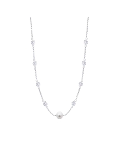 GARGANTILLA LOTUS SILVER SEÑORA PERLAS LP3922-1/1                                                   