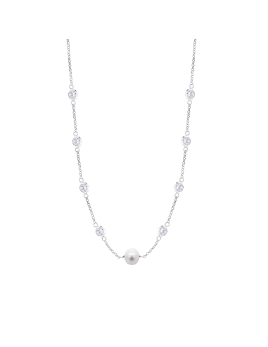GARGANTILLA LOTUS SILVER SEÑORA PERLAS LP3922-1/1                                                   