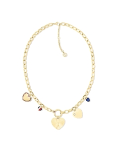 GARGANTILLA TOMMY HILFIGER SEÑORA ACERO HEART CHARMS 2781065                                        