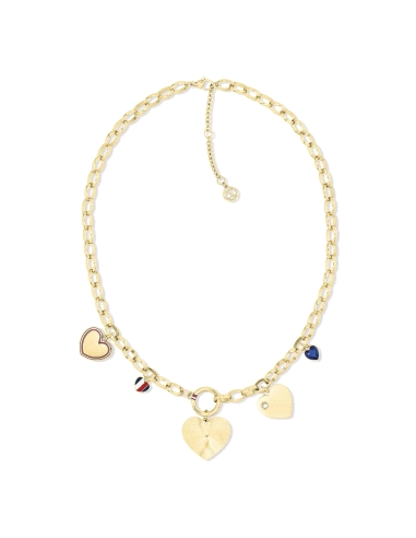 GARGANTILLA TOMMY HILFIGER SEÑORA ACERO HEART CHARMS 2781065                                        