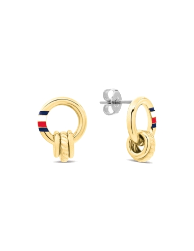 PENDIENTES TOMMY HILFIGER SEÑORA ACERO FEMININE ROPE 2781062                                        