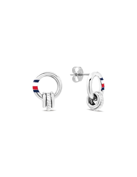 PENDIENTES TOMMY HILFIGER SEÑORA ACERO FEMININE ROPE 2781061                                        