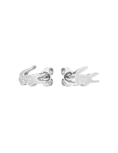 PENDIENTES LACOSTE ACERO CROCODILE 2040050                                                          