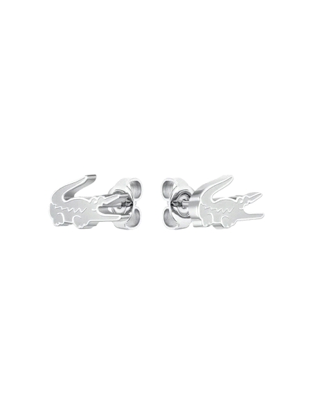 PENDIENTES LACOSTE ACERO CROCODILE 2040050                                                          