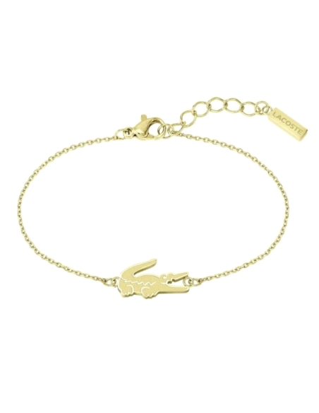 PULSERA LACOSTE SEÑORA ACERO CROCODILE 2040047                                                      