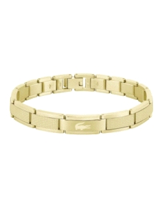 PULSERA LACOSTE CABALLERO ACERO STENCIL 2040219                                                     