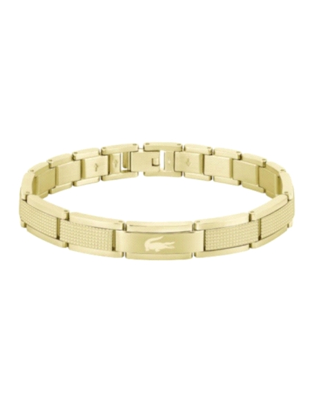 PULSERA LACOSTE CABALLERO ACERO STENCIL 2040219                                                     
