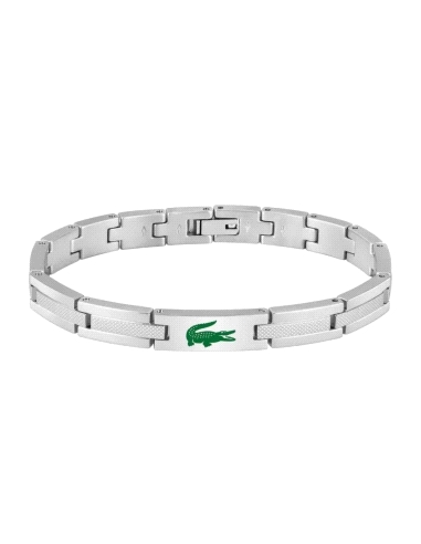 PULSERA LACOSTE CABALLERO ACERO STENCIL 2040625                                                     