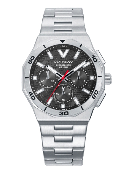 RELOJ VICEROY CABALLERO CRONOGRAFO ACERO 45129-57                                                   