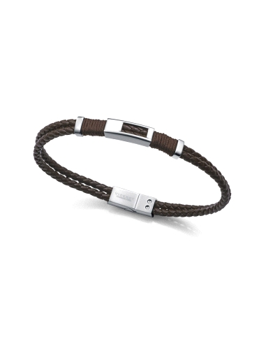 PULSERA VICEROY CABALLERO ACERO PIEL MARRON 14400P01011                                             