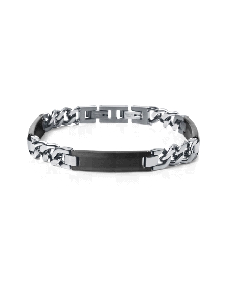 PULSERA VICEROY CABALLERO ACERO E IP NEGRO 75448P01010                                              