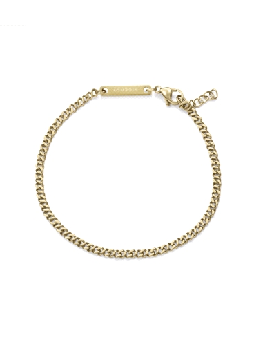 PULSERA VICEROY CABALLERO ACERO IP DORADO 75450P01012                                               