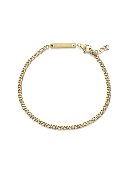 PULSERA VICEROY CABALLERO ACERO IP DORADO 75450P01012                                               