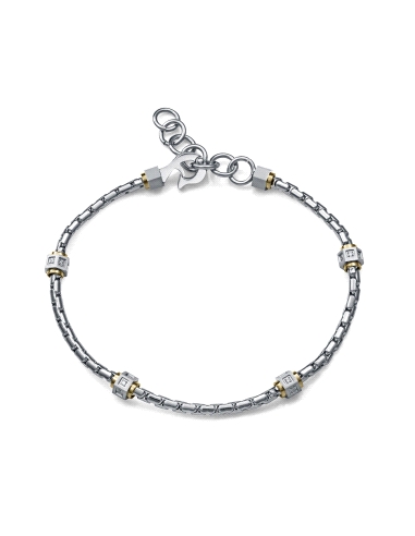 PULSERA VICEROY CABALLERO ACERO E IP DORADO 15224P01000                                             