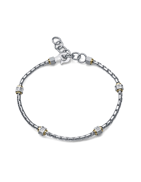 PULSERA VICEROY CABALLERO ACERO E IP DORADO 15224P01000                                             