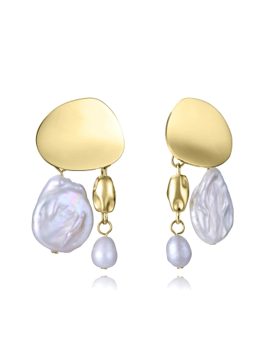 PENDIENTES VICEROY SEÑORA ACERO PERLA NATURAL 15187E01012                                           