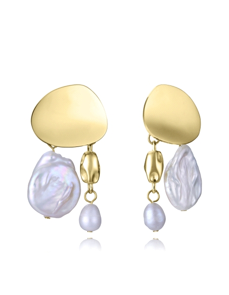 PENDIENTES VICEROY SEÑORA ACERO PERLA NATURAL 15187E01012                                           