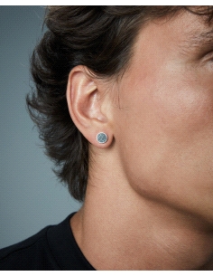 PENDIENTES VICEROY CABALLERO ACERO E IP NEGRO 14326E01010                                            2